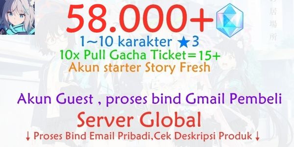 G-4 Global Blue Archive Gacha Account