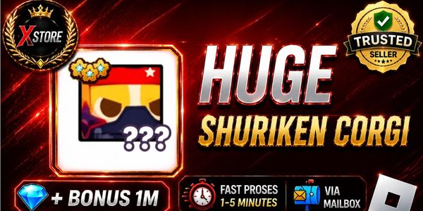 Huge Shuriken Corgi