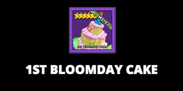Gâteau du 1er Bloomday