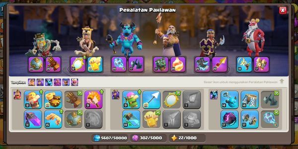Town Hall 17 GG | Gacor Gems & Epic Skill GG