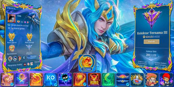 Mobile Legends Account Handsome Specs Cheap