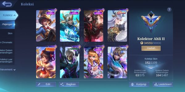#1 Mobile Legends Account | Cheap Expert Collector
