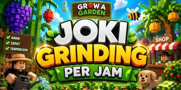 Servicio de Joki Grinding y Farming por 1 hora - Grow A Garden 2
