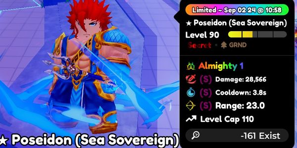 Poseidon (Sea Sovereign) (EVO) Almighty