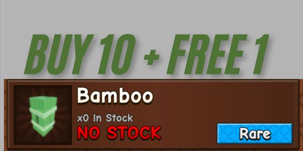 Bamboo Seed // buy 10 free 1