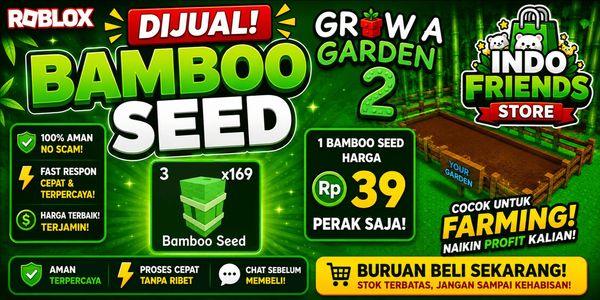 BAMBOO SEED || Grow A Garden 2