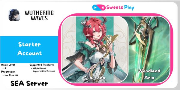 [SEA] Ciaccona + Woodland Aria Wuthering Waves Account