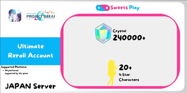 Project Sekai Colorful Stage Feat. Hatsune Miku Ultimate Reroll Account