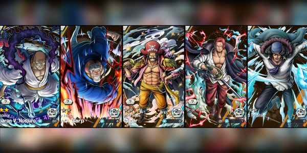 ไอดี 5 Extreme Nusjuro EX Max Garp EX Roger EX Shanks Red EX Kuzan EX [Android/iOS]