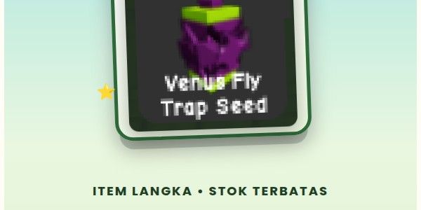 Venus Fly Trap | Grow A Garden 2