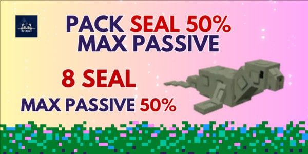 SEAL 50% - Seal 50% Package - 8 Seal Max Passive