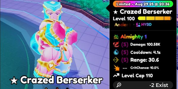 Crazed Berserker (Evo) Almighty