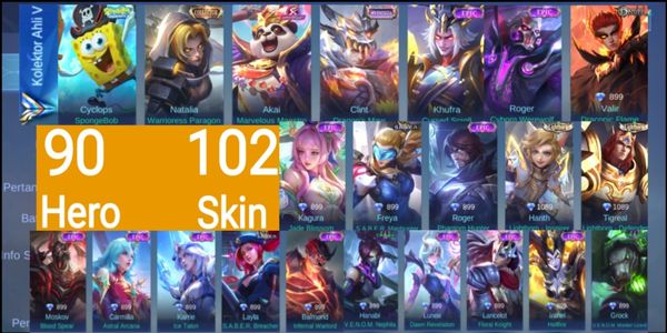 Compte GG Mobile Legends PROMO PAS CHER (#77)