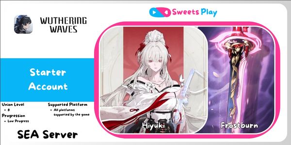 [SEA] Hiyuki + Frostburn Wuthering Waves Account