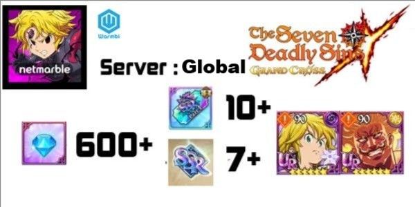 Starter Account Seven Deadly Sins: Grand Cross [Global Asia]-1