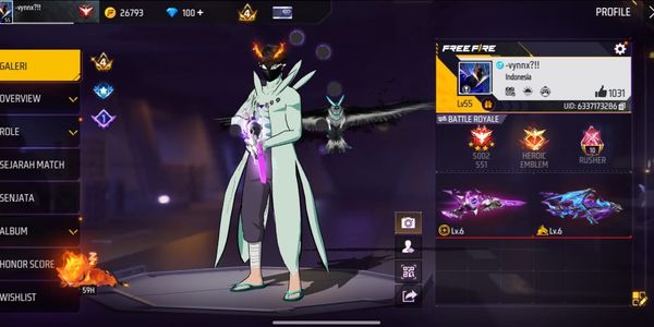 Bestseller! Sultan FF account | luxurious weapons & vault | ready to play & push | guaranteed anti-ban