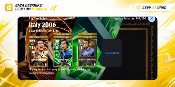 eFootball Epic/Showtime Vol.3 Account Safe Guaranteed