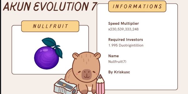 Sell Lemons Evolution Account 7