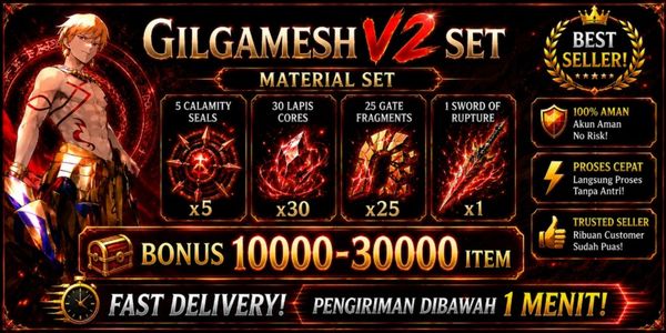 King Of Heroes V2 | Gilgamesh V2 Set + F Move