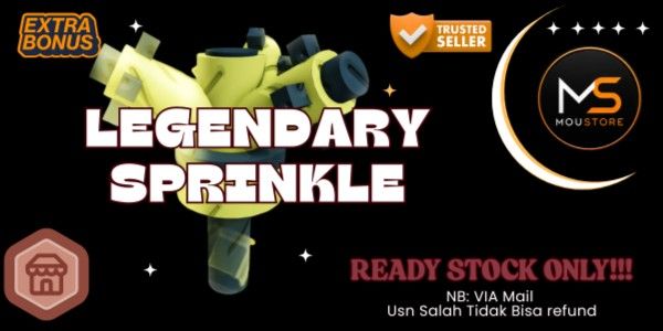 Legendary Sprinkler