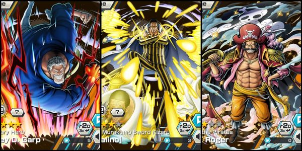 ไอดี 3 Extreme Garp EX Max Kizaru EX 5 Roger EX [Android/iOS]