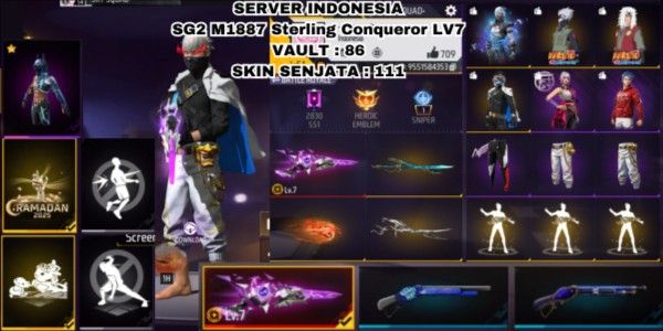 FREE FIRE SULTAN GG ACCOUNT