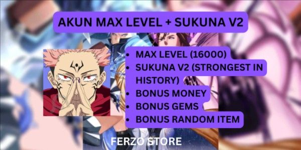 Account Sailor Piece MAX LEVEL + SUKUNA V2