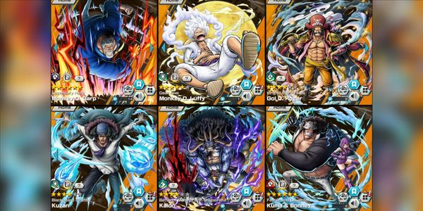ไอดี 5 Extreme Garp EX Max Nika EX 5 Roger EX Kuzan EX Kaido EX V2 Kuma Bonney Max [Android/iOS]