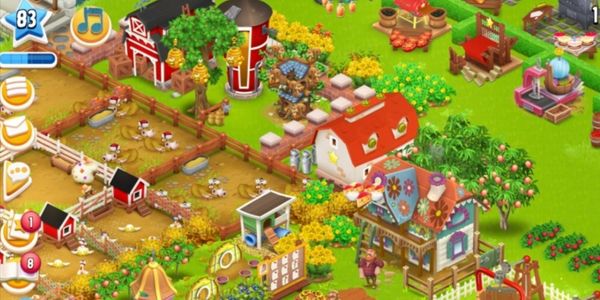Hay Day Account Level 83
