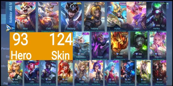 Compte GG Mobile Legends PROMO PAS CHER (#88)