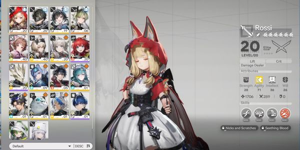 EN14 ASIA Mid Rossi Lingfeng Ardelia Lvl 38 5Weapon B5 1 Selector chara + Selector Weapon