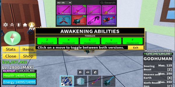 Account Blox Fruits Skull Guitar (Spec Description)