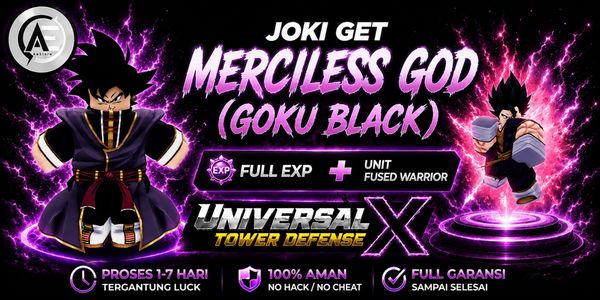 Joki Ottieni Merciless God (Goku Black) + Bonus || Universal Tower Defense X (UTDX) ||