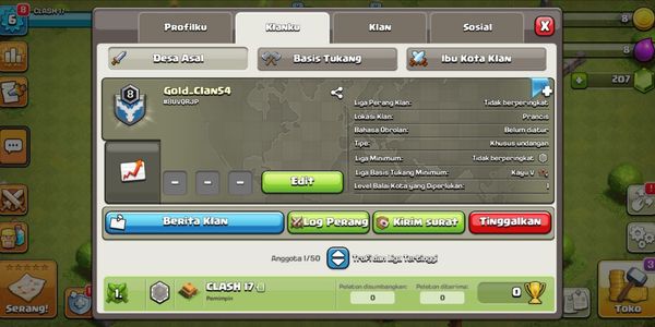 Clan Level 8 COOL CHEAP NICK