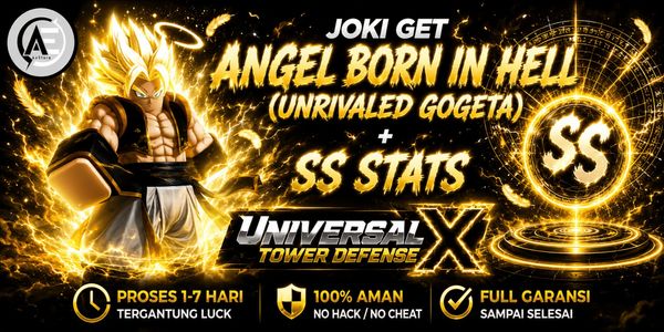 Joki Ottieni Angel Born In Hell (Unrivaled Gogeta) + Statistiche SS || Universal Tower Defense X (UTDX) ||