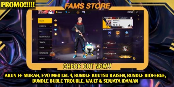 FF ACCOUNT SUPER CHEAP VAULT & DREAM WEAPON EXTREME