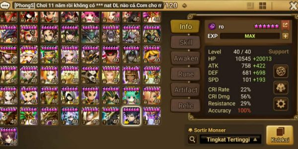 एशिया 6 LD5 सिल्वर, डार्क Megumi, Shan, Cadiz, Manannan और Geldnir + 122 NB5, 469 6Star मॉन्स्टर