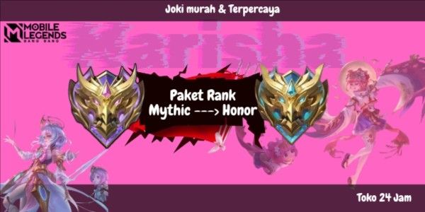 Paket Rank Mythic 1-Mythic 25