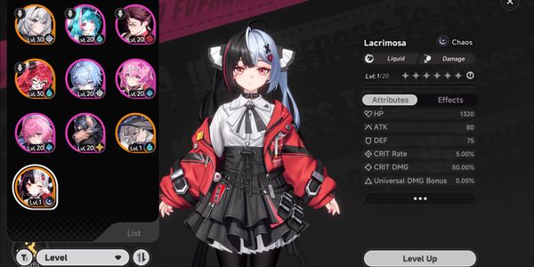 NTE: Neverness to Everness 13 America Lacrimosa Nannally Jiuyuan no signature bd unset Selector 2 pcs Skin Motor Hotori