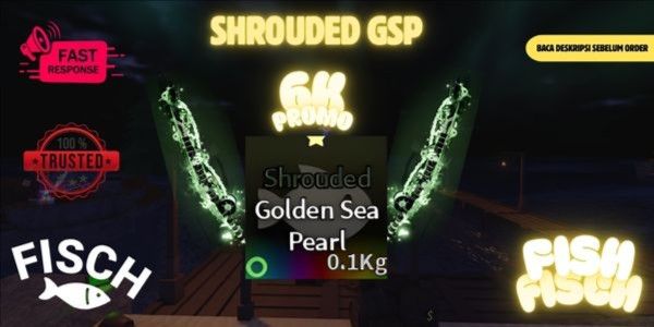 Golden Shrouded Sea Pearl