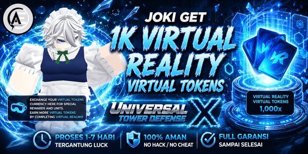 Joki Ottieni 1K Virtual Reality Virtual Tokens || Universal Tower Defense X (UTDX) ||