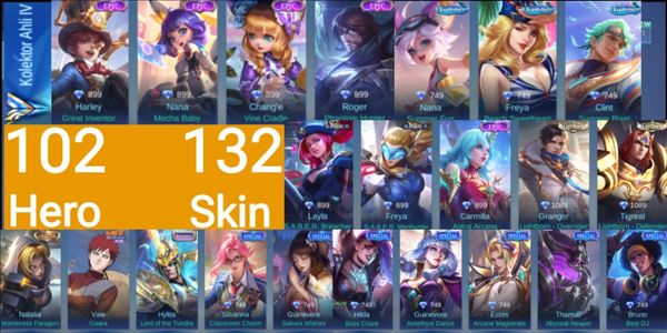 GG Mobile Legends Account CHEAP PROMO (#17)