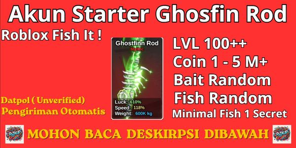 Akun Starter | Fish It !