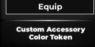 Custom Accessory Color Token - Type Soul