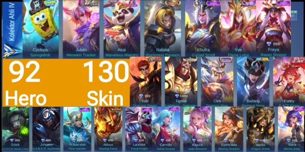 Compte GG Mobile Legends PROMO PAS CHER (#82)