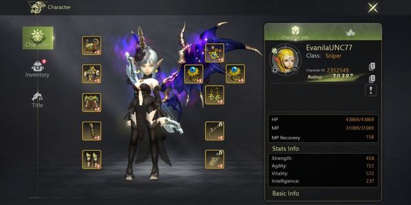 Argenta | Sniper + 2 Wings S + Tails S