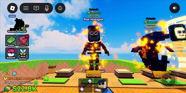 Volcanic Pot Hotspot | Kick a Lucky Block