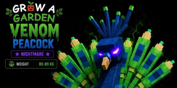 Venom/Nightmare Titan Peacock 80-89kg Age100