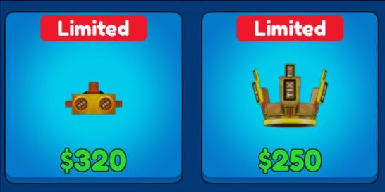 Tix limited items