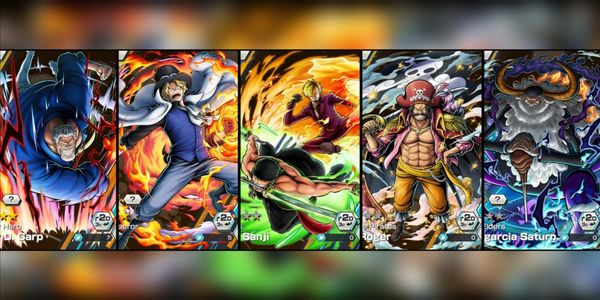 ไอดี 5 Extreme Garp EX Max Sabo EX 5 Zoro Sanji EX Roger EX Saturn EX [Android/iOS]